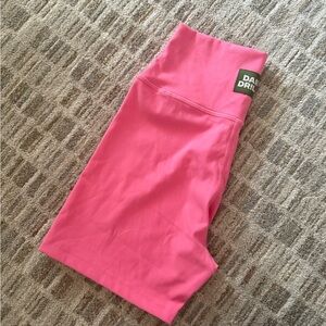 Daily Drills Hot Pink Biker Shorts